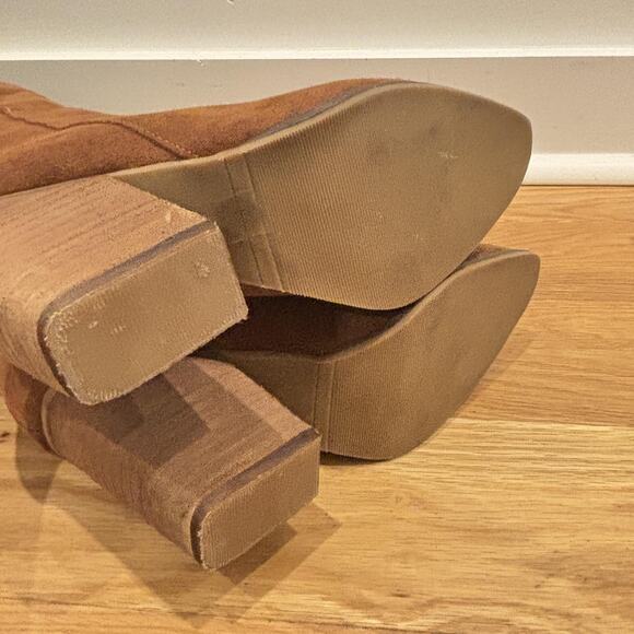 Steve Madden Brown Heeled Boots - Picture 7 of 10